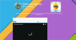 Desktop Screenshot of cozanigeria.tv